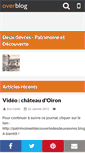 Mobile Screenshot of cartepostale-patrimoine-deuxsevres.over-blog.fr