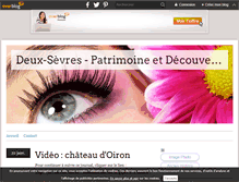 Tablet Screenshot of cartepostale-patrimoine-deuxsevres.over-blog.fr
