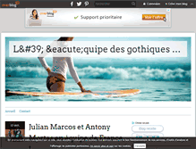 Tablet Screenshot of lesgothiquesdamiens.over-blog.com