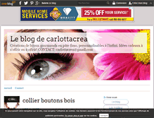 Tablet Screenshot of carlottacrea.over-blog.fr