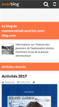 Mobile Screenshot of memoireshydraviation.over-blog.com