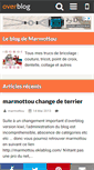 Mobile Screenshot of marmottou.over-blog.fr