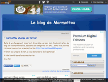 Tablet Screenshot of marmottou.over-blog.fr