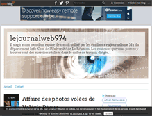 Tablet Screenshot of lejournalweb974.over-blog.com
