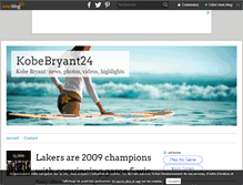 Tablet Screenshot of kobebryant24.over-blog.com