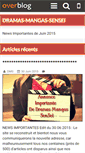 Mobile Screenshot of dramas-mangas-sensei.over-blog.com