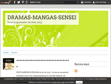 Tablet Screenshot of dramas-mangas-sensei.over-blog.com