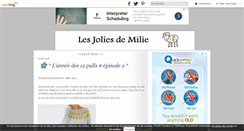 Desktop Screenshot of lesjoliesdemilie.over-blog.com