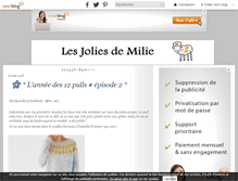 Tablet Screenshot of lesjoliesdemilie.over-blog.com