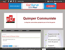 Tablet Screenshot of communistesquimperoispourlefdg.over-blog.com
