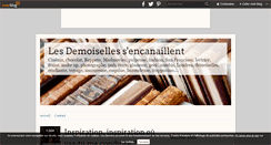 Desktop Screenshot of lesdemoisellessencanaillent.over-blog.com