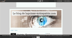 Desktop Screenshot of laguinee-notrepatrie.over-blog.com