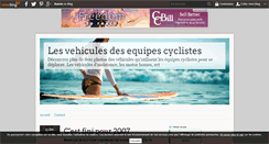 Desktop Screenshot of cyclingcars.over-blog.com