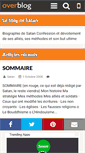 Mobile Screenshot of biographiedesatan.over-blog.com