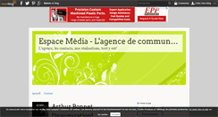 Desktop Screenshot of espace-media.over-blog.com