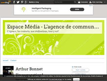 Tablet Screenshot of espace-media.over-blog.com