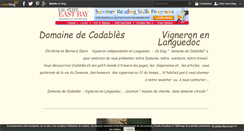 Desktop Screenshot of domaine-de-cadables.over-blog.fr