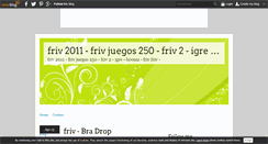 Desktop Screenshot of friv2011.over-blog.com