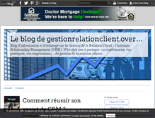 Tablet Screenshot of gestionrelationclient.over-blog.com