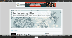 Desktop Screenshot of de-perles-en-aiguilles.over-blog.fr