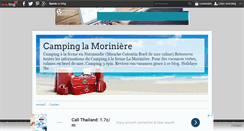 Desktop Screenshot of campinglamoriniere.over-blog.com