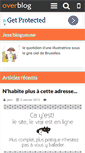 Mobile Screenshot of jeparlepasauxsaucissons.over-blog.com