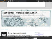 Tablet Screenshot of baticenter.over-blog.fr