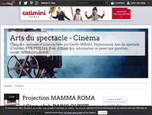Tablet Screenshot of cinema.upx.over-blog.com