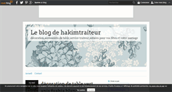 Desktop Screenshot of hakim.traiteur.over-blog.com