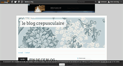 Desktop Screenshot of crepusculaire.over-blog.com