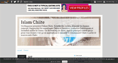 Desktop Screenshot of islam-chiite.over-blog.com