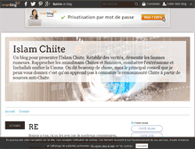 Tablet Screenshot of islam-chiite.over-blog.com