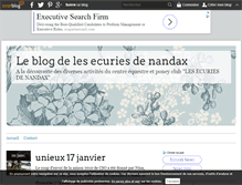 Tablet Screenshot of ecuries-de-nandax.over-blog.com