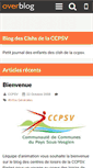 Mobile Screenshot of clsh-ccpsv.over-blog.com