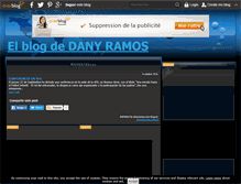 Tablet Screenshot of danyramos.over-blog.es