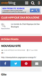 Mobile Screenshot of daxequitation.over-blog.com