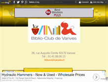 Tablet Screenshot of biblioclubdevanves.over-blog.com