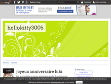 Tablet Screenshot of hellokitty3005.over-blog.com