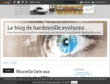 Tablet Screenshot of bardouville.evoluons.over-blog.com