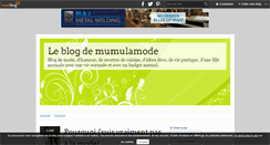 Desktop Screenshot of mumulamode.over-blog.com