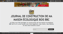 Desktop Screenshot of constructiondemamaisonpassive.over-blog.fr