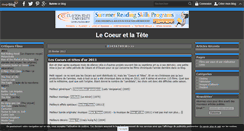 Desktop Screenshot of coeur-et-tete.over-blog.com