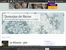 Tablet Screenshot of domainedenavas.over-blog.com