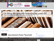 Tablet Screenshot of gerard-bissainthe.over-blog.com