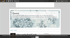 Desktop Screenshot of gwenscrap.over-blog.com