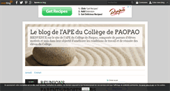 Desktop Screenshot of ape-college-paopao.over-blog.com