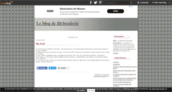Desktop Screenshot of lilybroderie.over-blog.com
