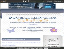 Tablet Screenshot of mon-blog-scrapuleux.over-blog.com