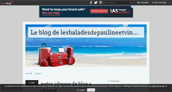 Desktop Screenshot of lesbaladesdepaulineetvincent.over-blog.com