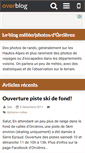 Mobile Screenshot of orcieresmeteo.over-blog.com